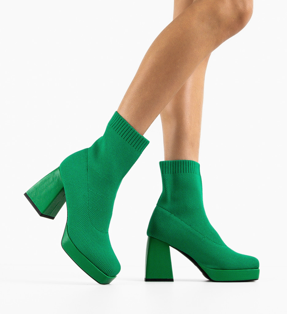 Botine Julie Verzi - Stil și Confort Unic - imagine 3