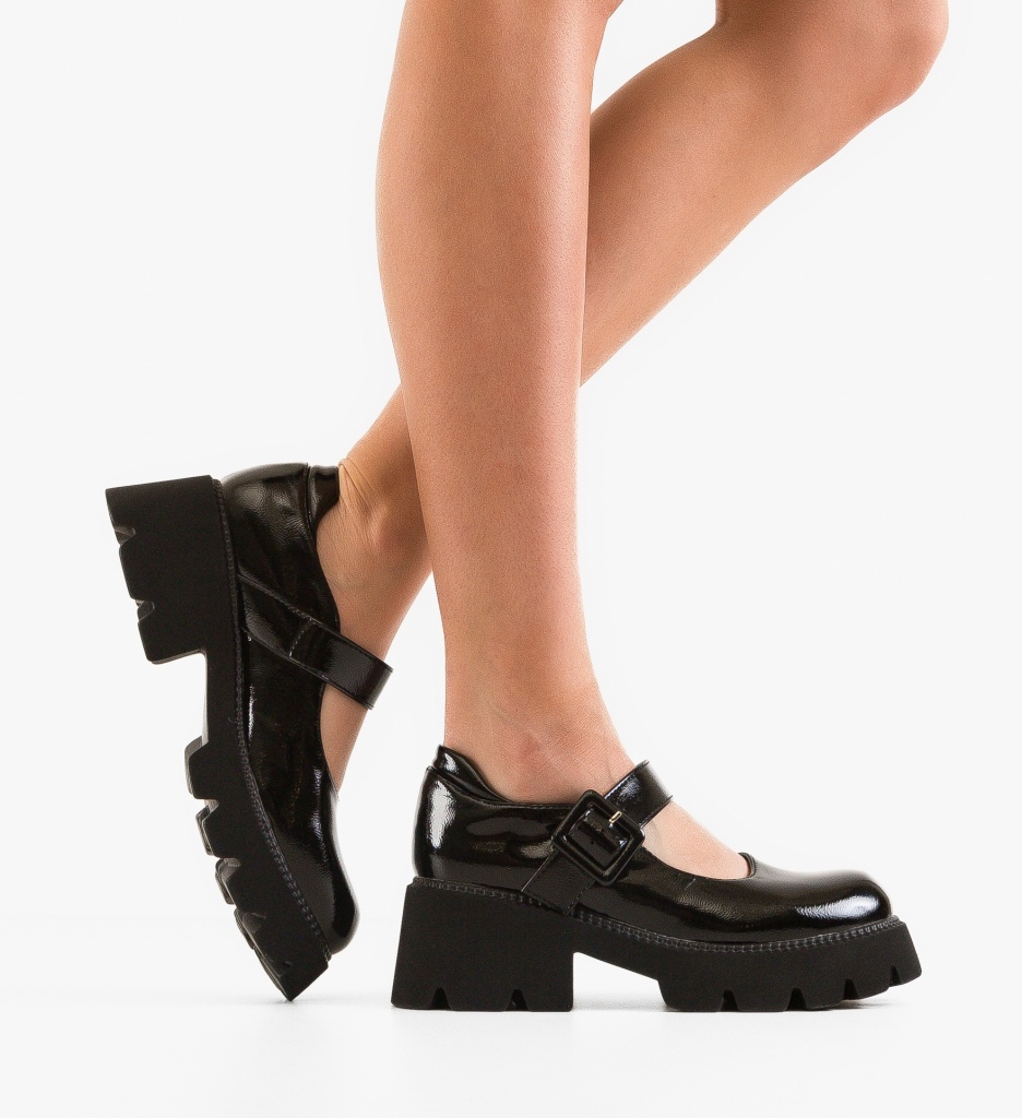 Pantofi Casual Bokfa Negri - Confort și Stil