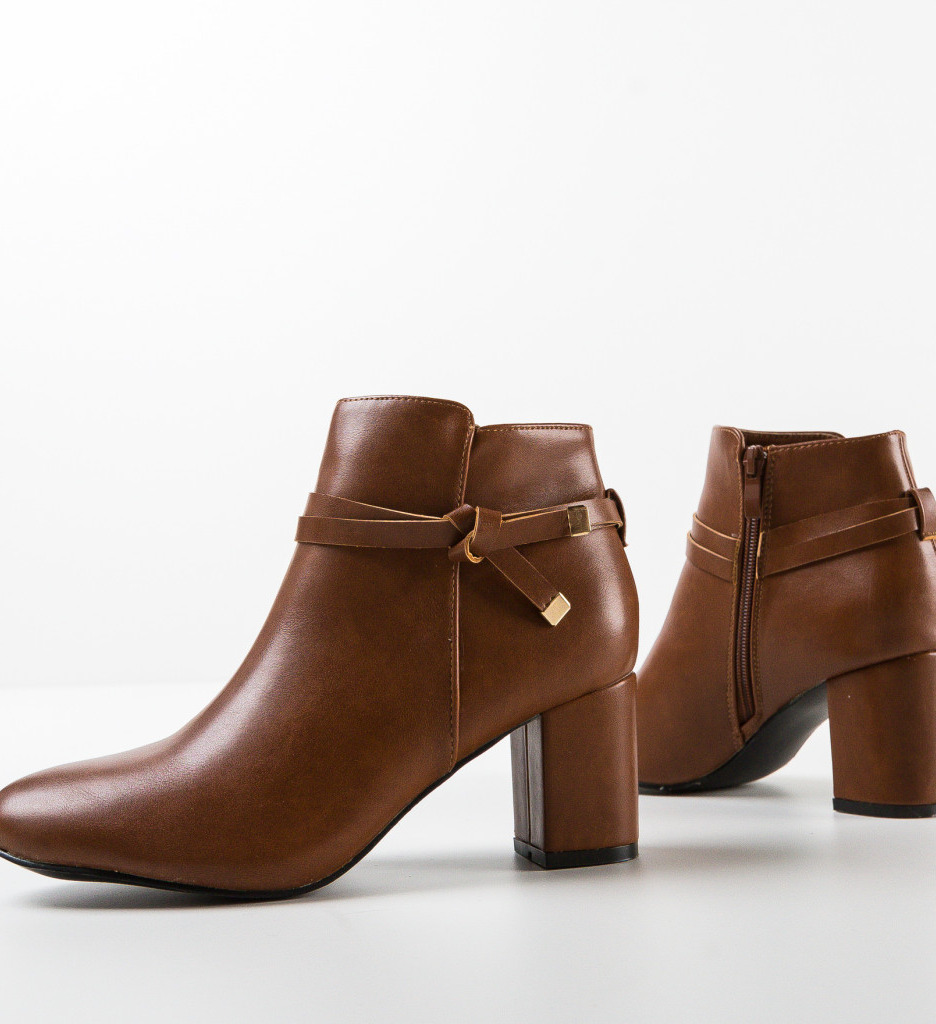 Botine Walton Camel | Eleganță și Confort - imagine 6