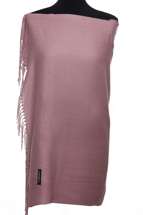 Esarfa Cashmere Shopika Roz Prăfuit
