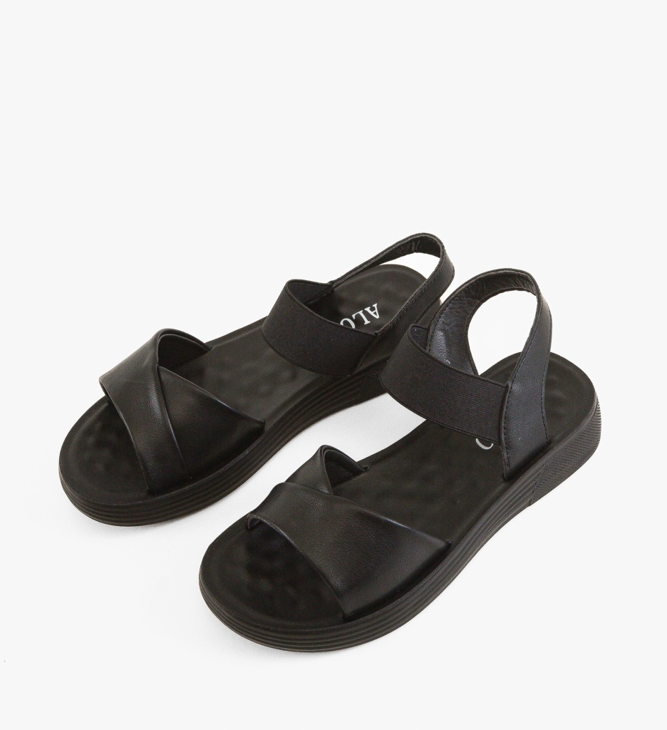 Sandale Nyuk Negre - Eleganță și Confort - imagine 5