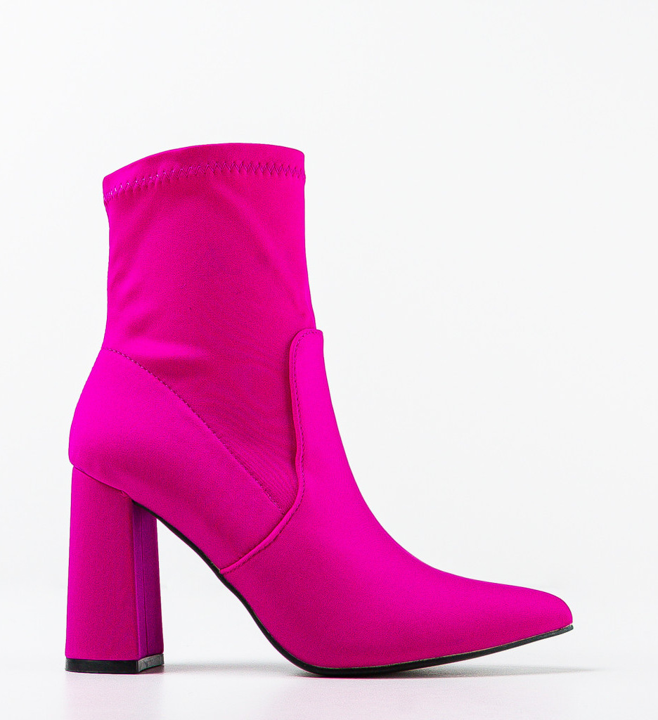 Botine Cash Fuchsia - Eleganță și Stil - imagine 4