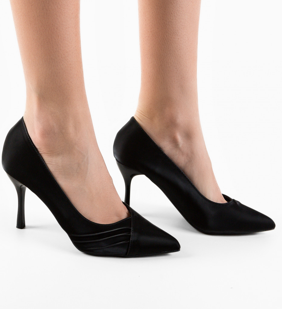Pantofi Dama Crusher Negri | Eleganță Asigurată - imagine 6