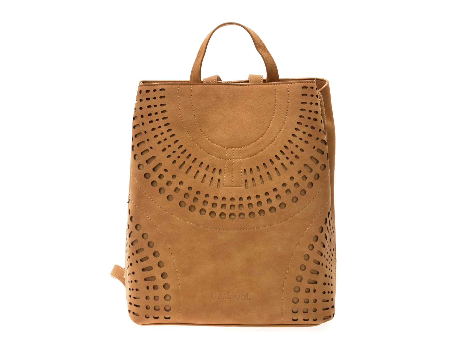 Rucsac Desigual Maro Piele Ecologică - Eleganță Urbană