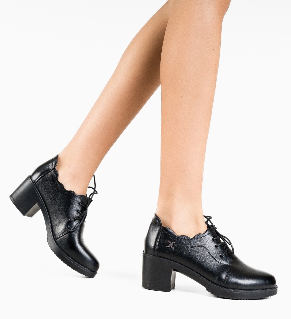 Pantofi Casual Tyborc Negri - Confort și Stil - imagine 2