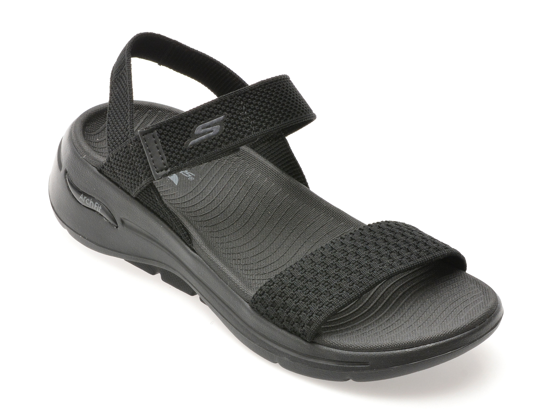Skechers GO WALK Sandale Negre - Confort Maxim