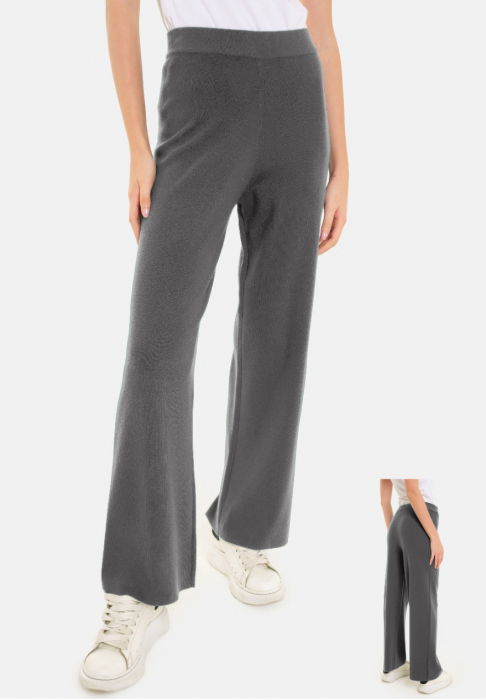 Pantaloni casual Shopika gri - confort și stil