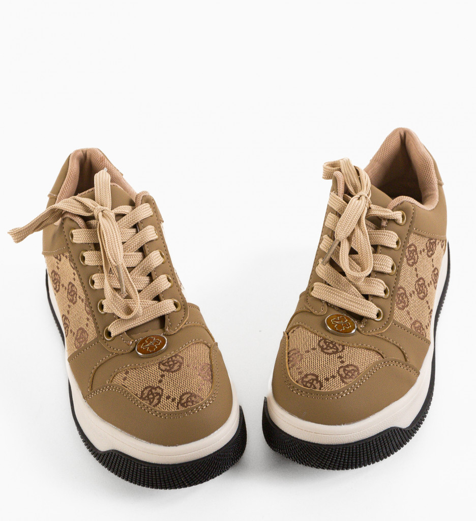 Sneakers Dama Guett Khaki | Confort Urban - imagine 6