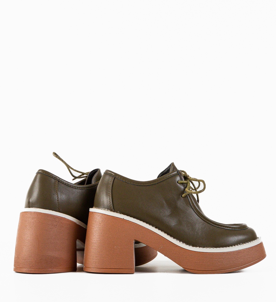 Pantofi Casual Aylmer Verzi - Confort & Stil - imagine 6