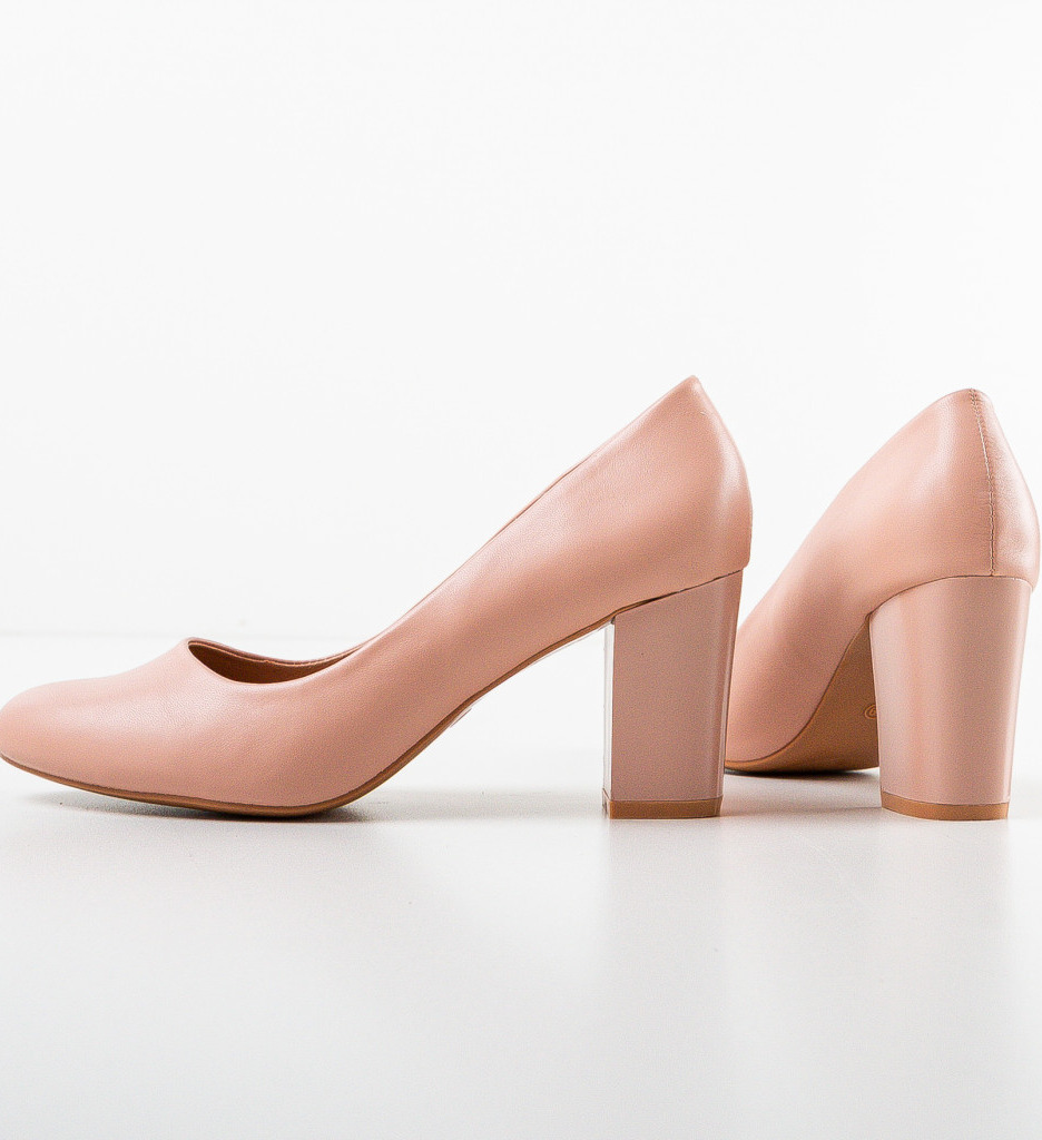 Pantofi cu Toc Oliva Roz - Eleganță și Confort - imagine 7