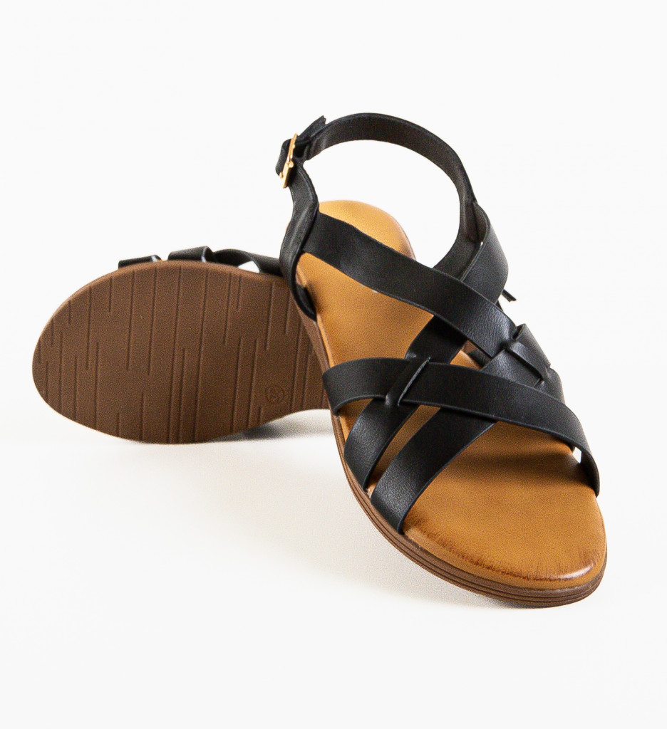 Sandale Dama Kham Negre - Eleganță și Confort - imagine 6