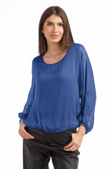 Bluza eleganta Shopika din matase | Design lejer