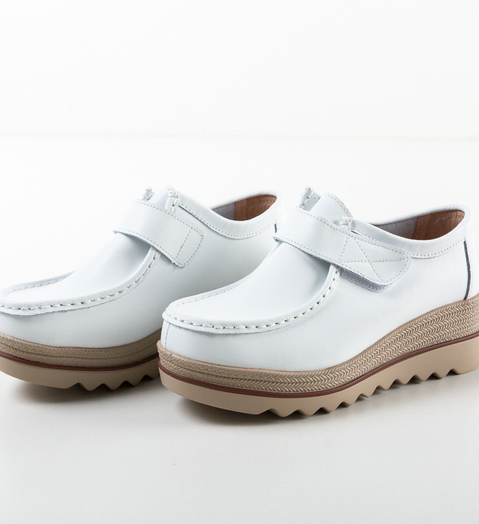 Pantofi Casual Albi Straif - Confort și Stil - imagine 5