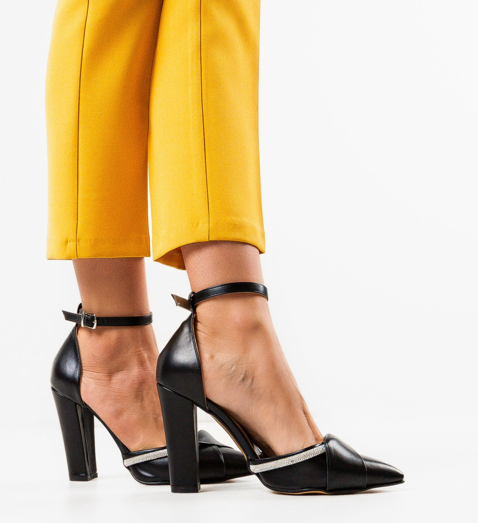 Pantofi Forin Negri | Eleganță și Stil