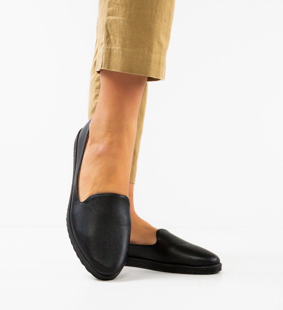 Espadrile Casual Palen Negri - Confort și Stil - imagine 2