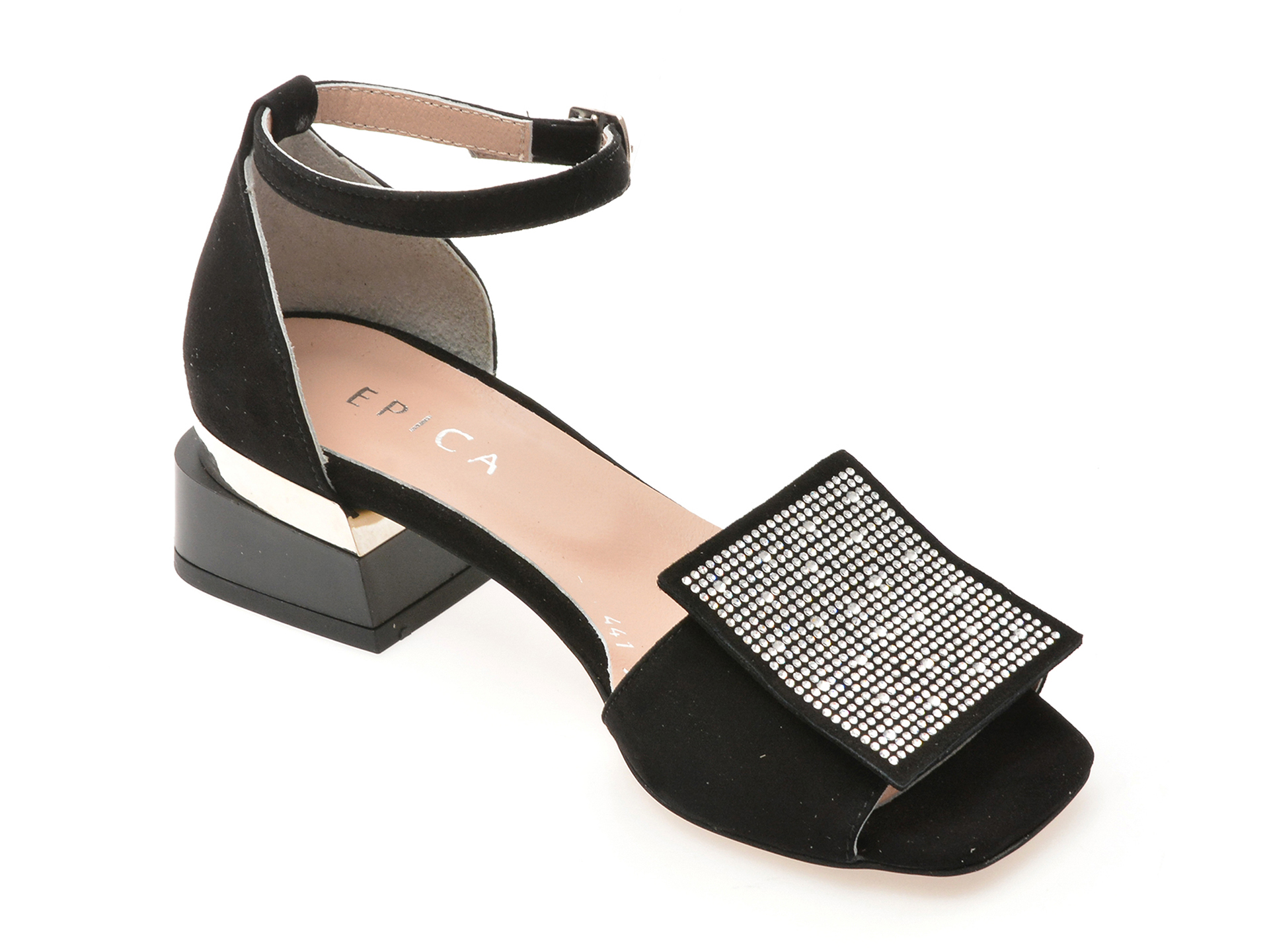 Sandale EPICA Negre | Stil și Confort Premium