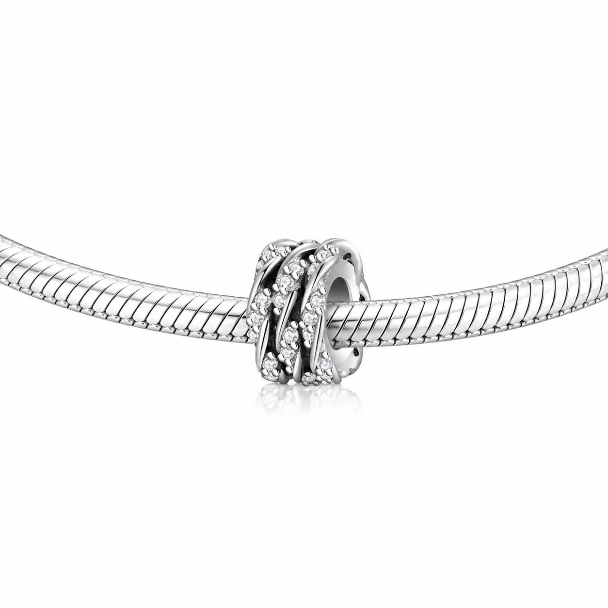 Charm Delis Argint 925 Placat cu Rodiu - imagine 3