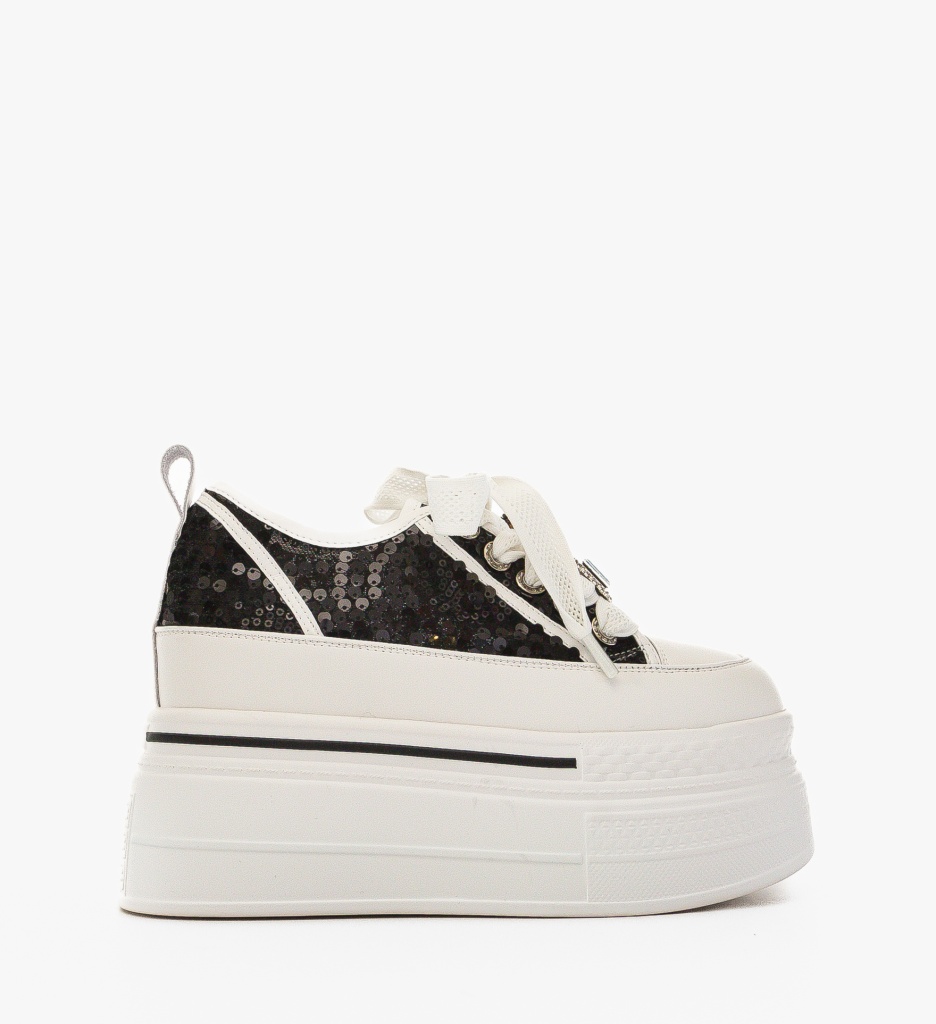 Sneakers Dama Onba Negri | Stil Urban, Confort Maxim - imagine 5