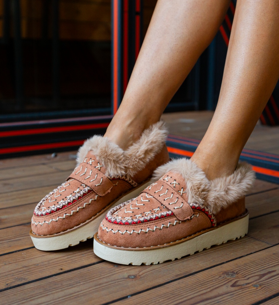 Pantofi Chunky Camel | Stil și Confort Zilnic - imagine 2