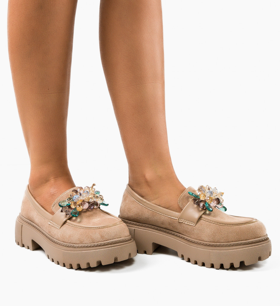 Pantofi Casual Barry Khaki - Confort și Stil Zilnic - imagine 3