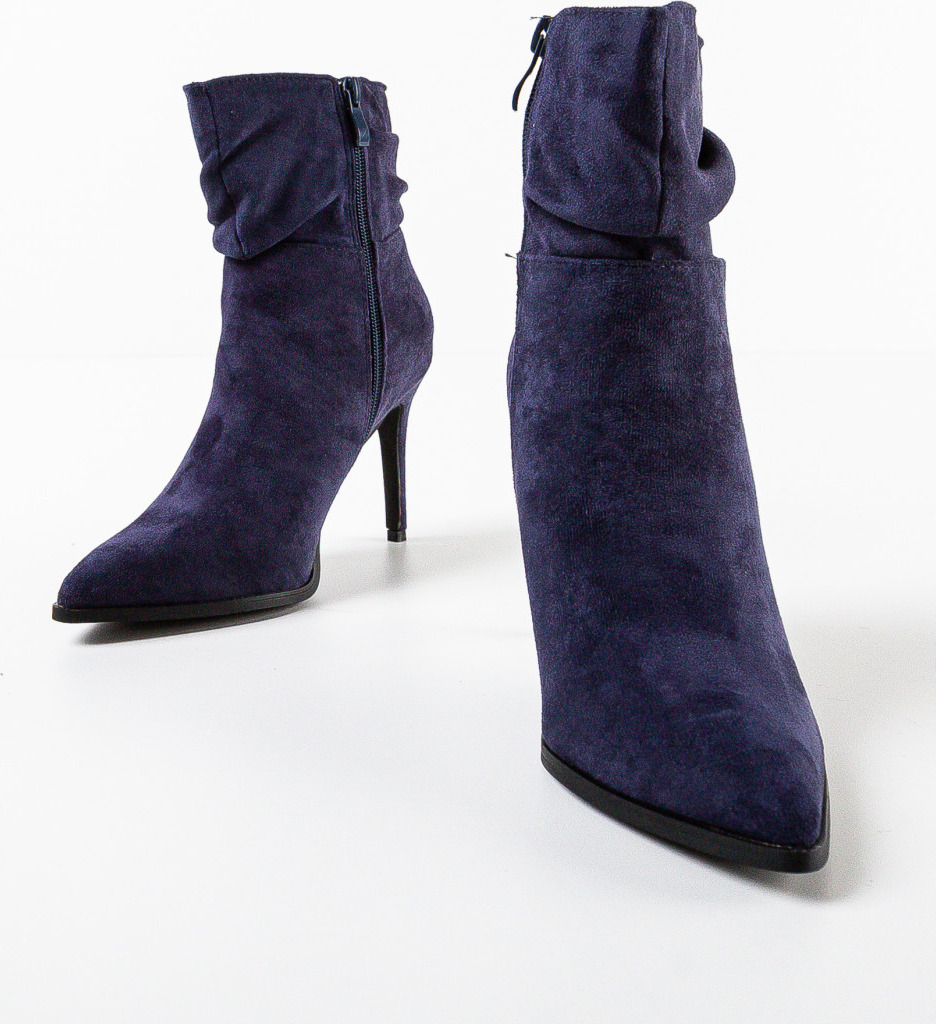 Botine Dama Ving Bleumarin | Eleganță și Stil - imagine 6