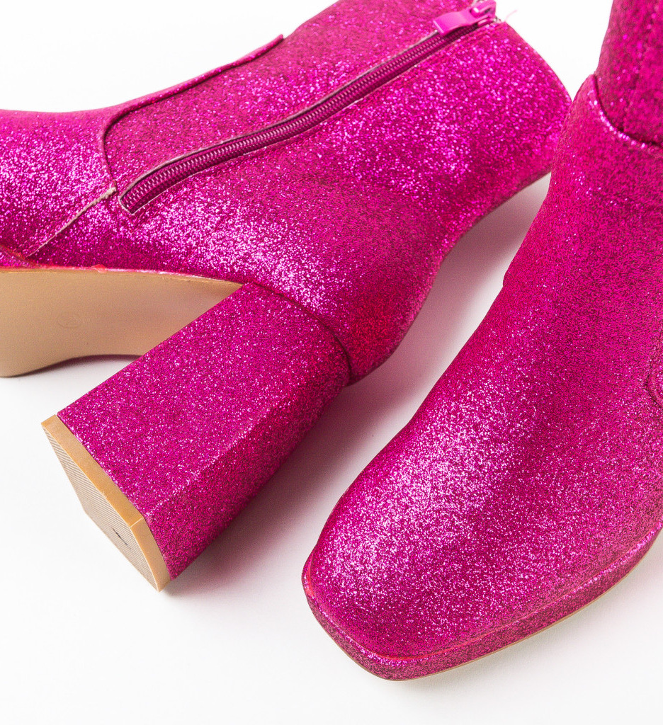 Botine Dama Jazzo Fuchsia | Stil și Eleganță - imagine 7