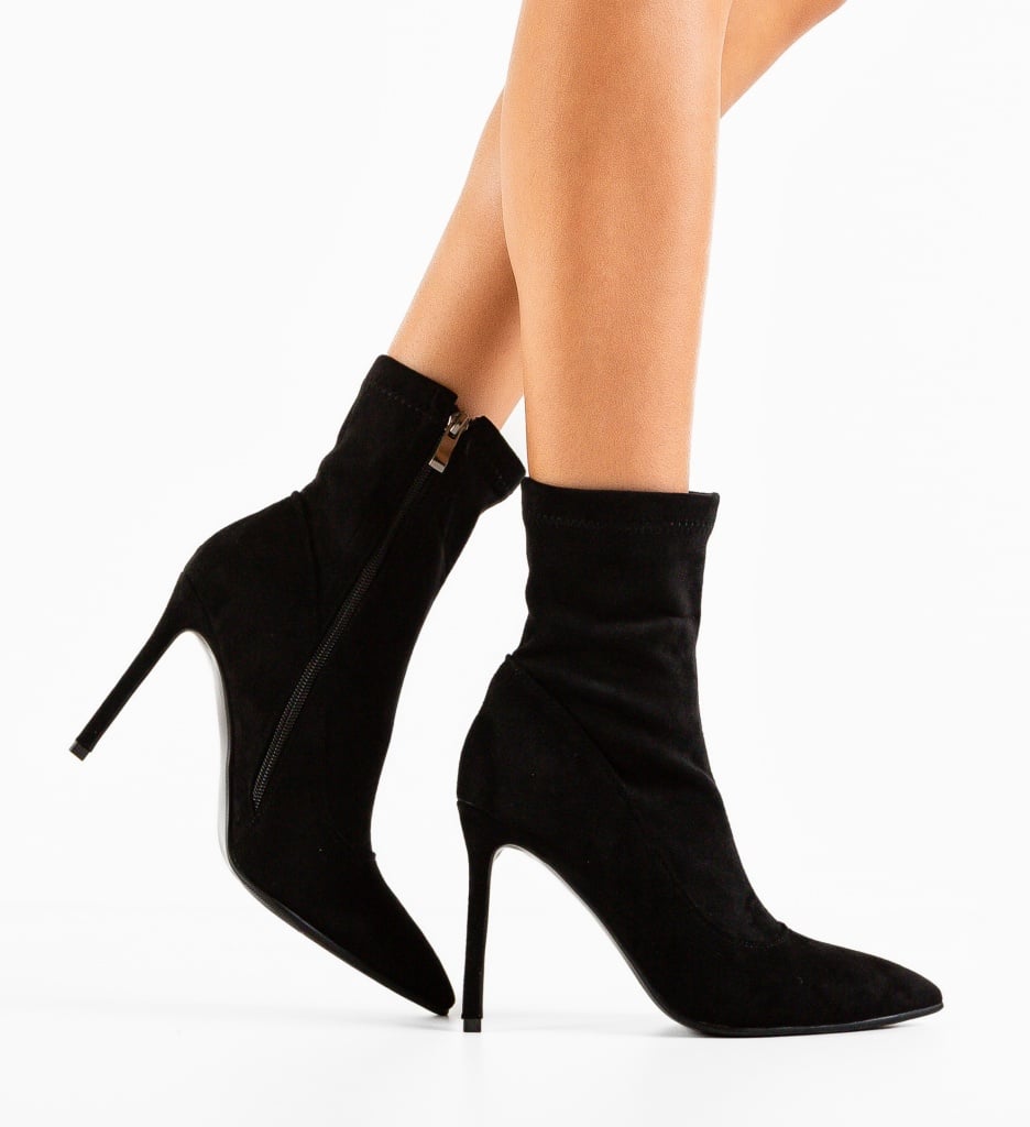 Botine Dama Negre Mas | Eleganță Asigurată - imagine 3