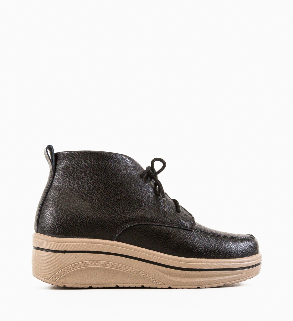 Pantofi Bergamon Negri - Confort și Stil Casual - imagine 6