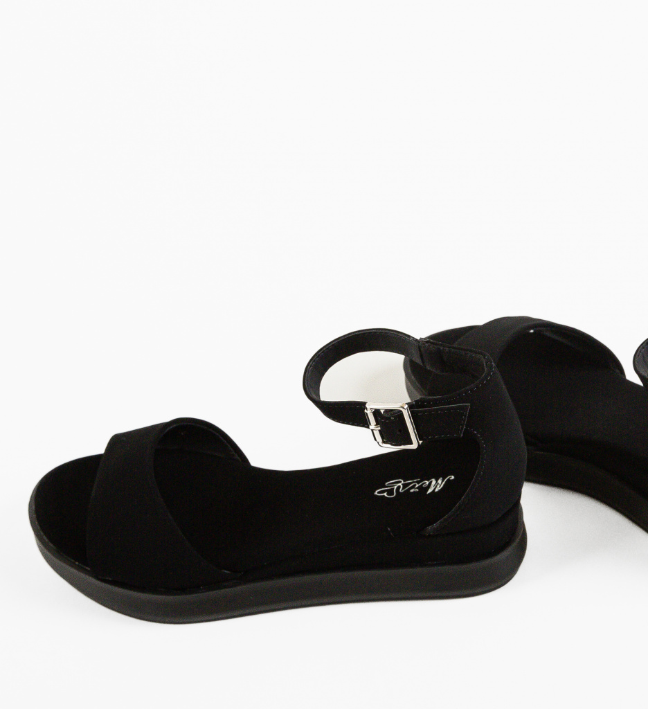 Platforme Dama Negre Volos - Confort & Stil - imagine 6