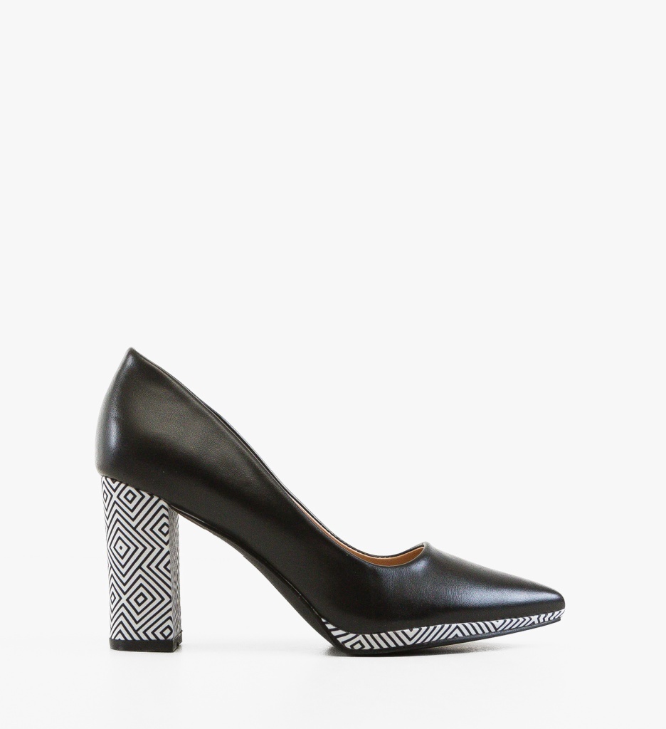 Pantofi Dama Jarat Negri Eleganți - imagine 6