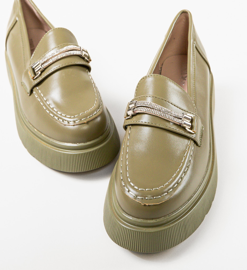 Pantofi Casual Mandarye Verzi - Confort și Stil - imagine 3