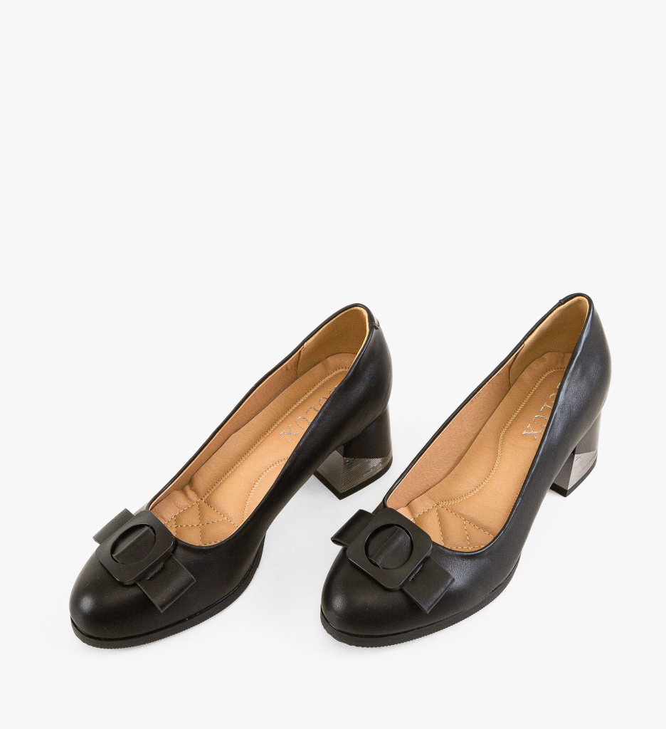Pantofi Bushra Negri - Eleganță și Stil - imagine 6