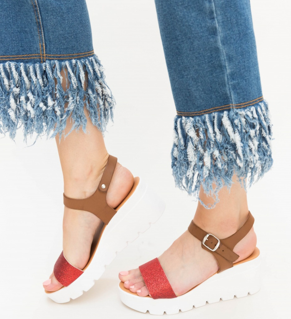 Platforme Vedira Rosii | Stil si Confort