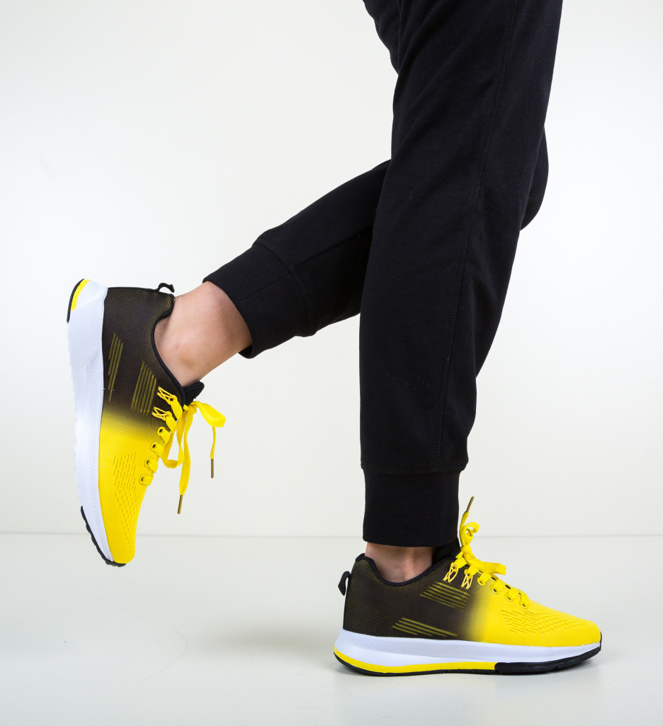 Pantofi Sport Honor Galbeni - Confort și Stil - imagine 2
