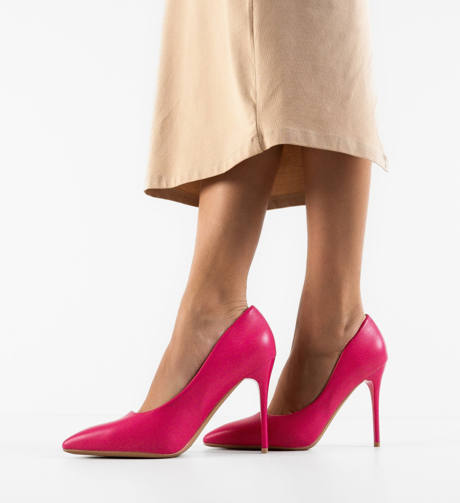 Pantofi Oknam Fuchsia - Eleganță și Stil - imagine 3