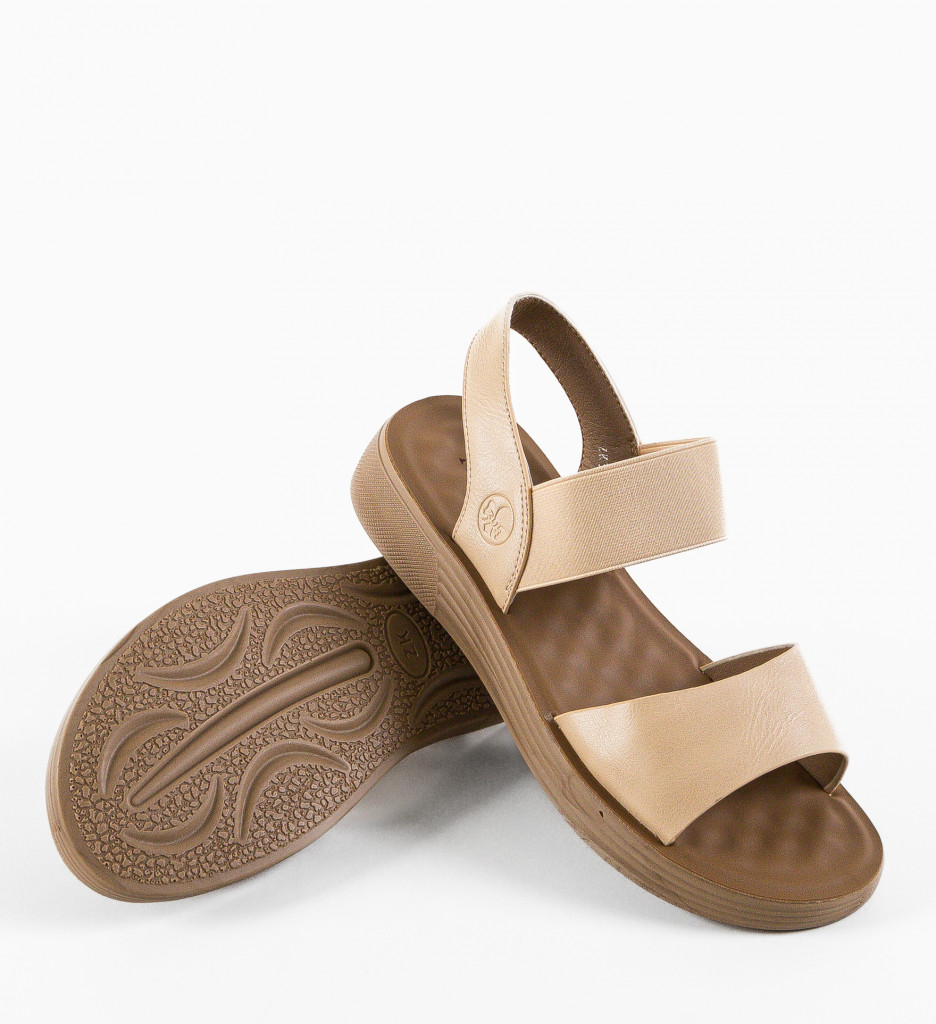 Sandale Crescen Bej: Confort și Eleganță - imagine 10