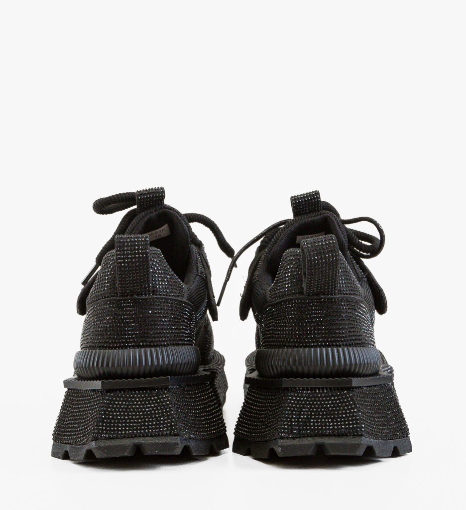 Sneakers Dama Kombat Negri - Confort și Stil Sport - imagine 7