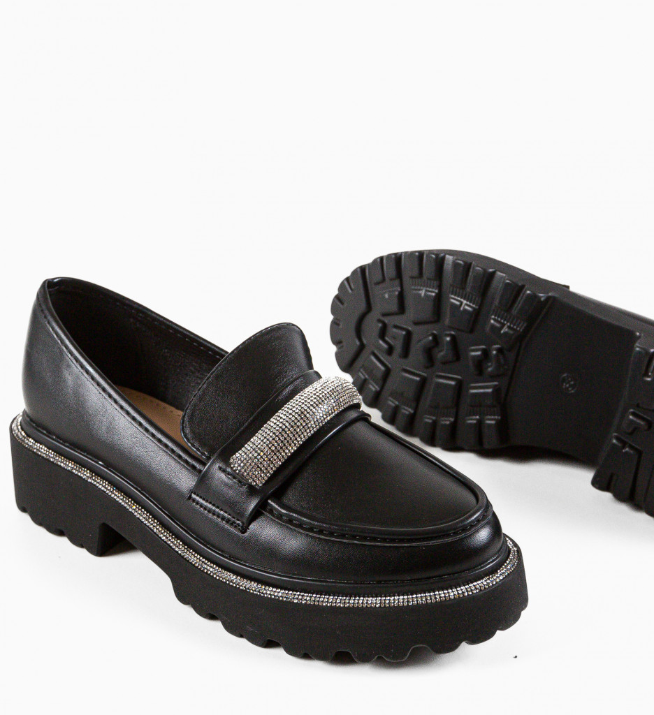 Pantofi Casual Smith Negri - Confort și Stil