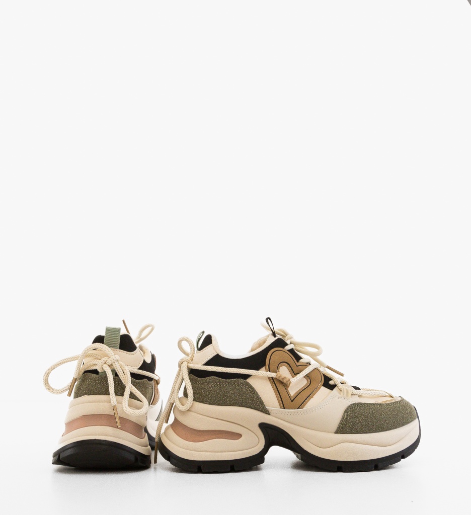 Sneakers Dama Arjun Verzi - Confort și Stil - imagine 4