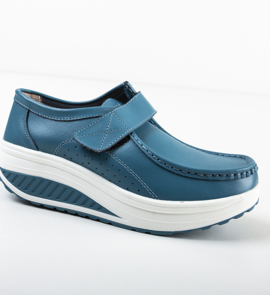 Pantofi Casual Marko Bleu - Confort & Stil - imagine 4