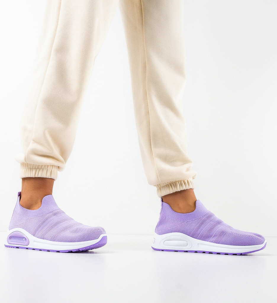 Sneakers Dama Mov Valdez - Confort și Stil - imagine 2
