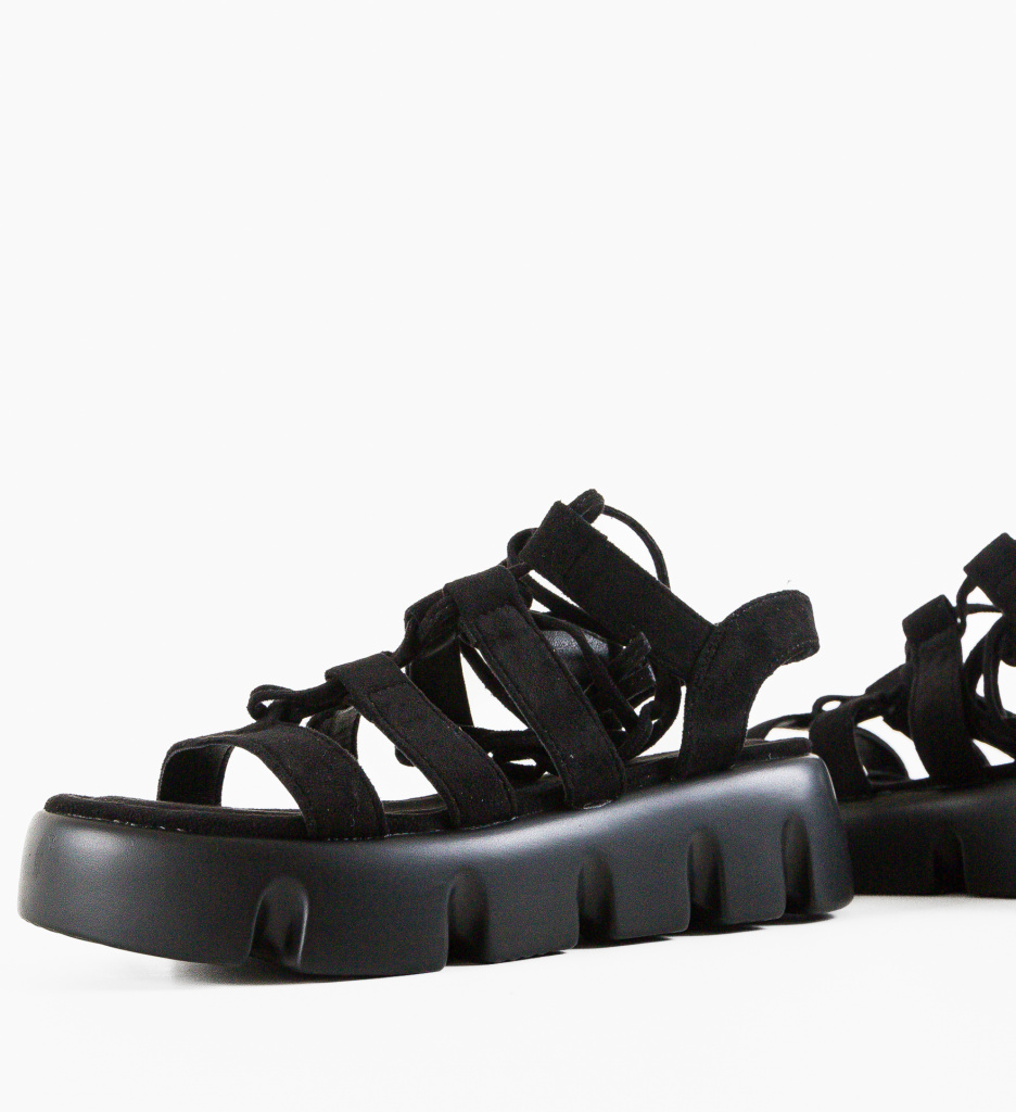 Sandale Dama Suez Negre | Eleganță și Confort - imagine 7