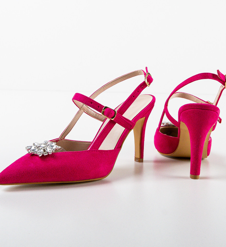 Pantofi Bilfox Fuchsia | Eleganță și Stil - imagine 7