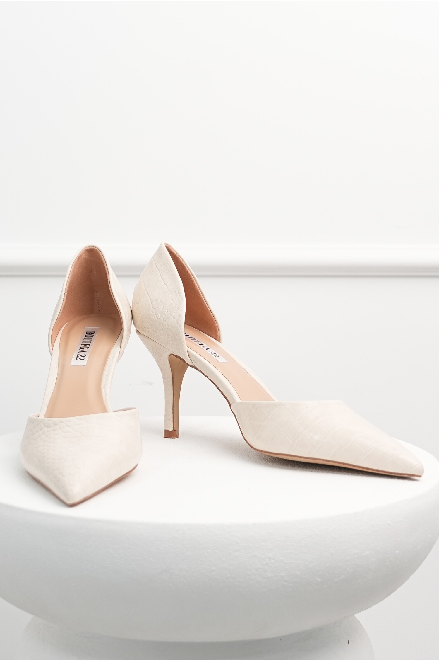 Pantofi Snake Eleganti cu Toc 6cm