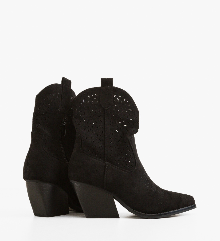 Botine Kimberle Negre - Eleganță și Confort - imagine 2