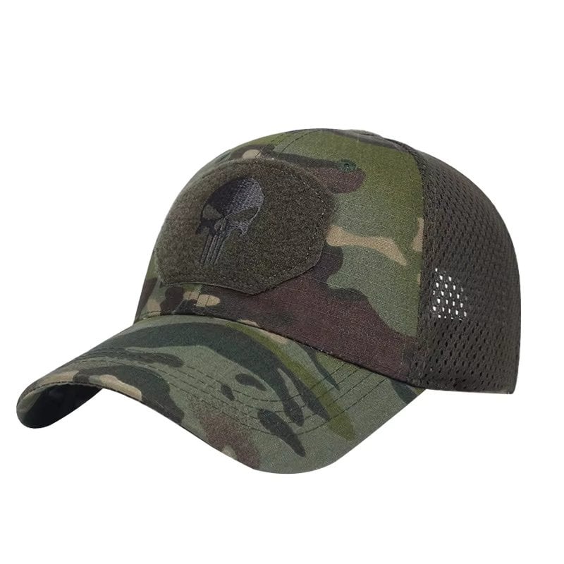 Sapca Picadili Barbati Ajustabila - Verde Militar