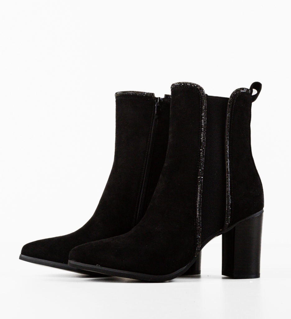 Botine Dama Capitani Negre | Stil & Confort - imagine 7