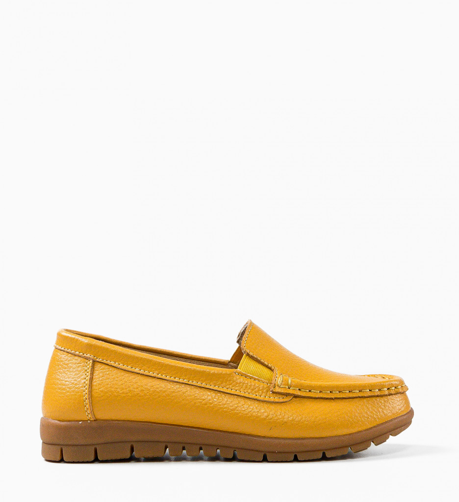 Pantofi Casual Kives Camel | Confort & Stil - imagine 4