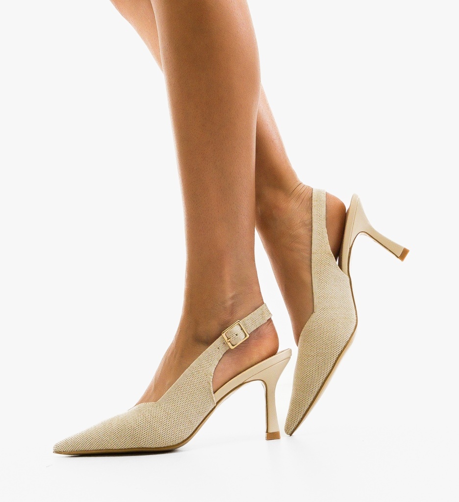 Pantofi Tatyne Bej - Eleganță și Confort - imagine 3
