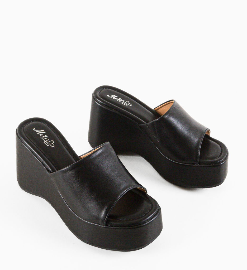 Sandale Dama Azura Negre | Eleganță și Confort - imagine 6